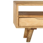 Mobile Porta TV in Legno Massello di Mango 140x30x41 cm