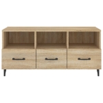 Mobile Porta TV Rovere Sonoma 102x35x50 cm Legno Multistrato