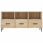 Mobile Porta TV Rovere Sonoma 102x36x50 cm in Legno Multistrato