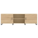 Mobile Porta TV Rovere Sonoma 150x30x50 cm in Legno Multistrato