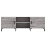 Mobile Porta TV Grigio Sonoma 150x30x50 cm in Legno Multistrato