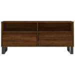 Mobile TV Rovere Marrone 100x34,5x44,5 cm in Legno Multistrato