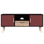 Mobile Porta TV con Ante 105x30x45 cm in Legno Multistrato