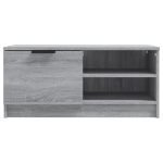 Mobili TV 2 pz Grigio Sonoma 80x35x36,5 cm in Legno Multistrato