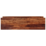 Mobile TV con Ante 112x30x40 cm in Legno Massello di Acacia