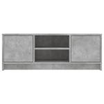 Mobile Porta TV Grigio Cemento 102x30x37,5 cm Legno Multistrato