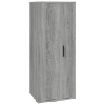 Set Mobili Porta TV 2 pz Grigio Sonoma in Legno Multistrato