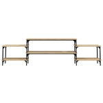Mobile Porta TV Rovere Sonoma 197x35x52 cm in Legno Multistrato