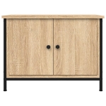 Mobile TV con Ante Rovere Sonoma 60x35x45 cm Legno Multistrato
