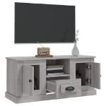 Mobile TV Grigio Sonoma 100x35,5x45 cm in Legno Multistrato