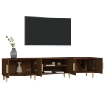 Mobile TV Rovere Marrone 180x31,5x40 cm in Legno Multistrato