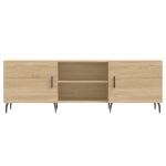 Mobile Porta TV Rovere Sonoma 150x30x50 cm in Legno Multistrato