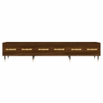 Mobile Porta TV Rovere Marrone 150x36x30cm in Legno Multistrato