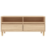 Mobile TV Rovere Sonoma 100x34,5x44,5 cm in Legno Multistrato
