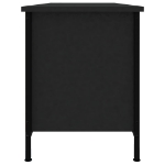 Mobile Porta TV Nero 102x35x45 cm in Legno Multistrato