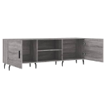 Mobile Porta TV Grigio Sonoma 150x30x50 cm in Legno Multistrato