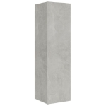 Set Mobili Porta TV 8pz Grigio Cemento in Legno Multistrato