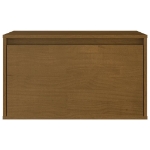Mobili Porta TV 3 pz Miele in Legno Massello di Pino