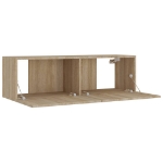 Set Mobili Porta TV 8pz Rovere Sonoma in Legno Multistrato