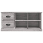 Mobile Porta TV Grigio Sonoma 102x35,5x47,5cm Legno Multistrato