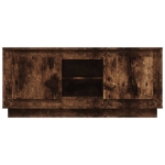 Mobile TV Rovere Fumo 102x35x45 cm in Legno Multistrato