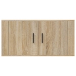 Mobile Porta TV a Parete rovere sonoma 80x34,5x40 cm