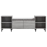 Mobile TV Grigio Sonoma 160x35x55 cm in Legno Multistrato