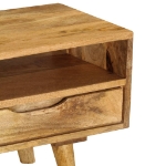 Mobile Porta TV in Legno Massello di Mango 140x30x41 cm
