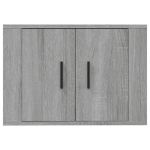 Mobile Porta TV a Parete Grigio Sonoma 57x34,5x40 cm