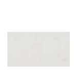 Supporto per Monitor Bianco 50x27x15 cm Legno Massello di Pino
