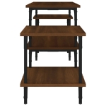 Mobile Porta TV Rovere Marrone 117x35x52 cm Legno Multistrato