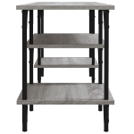 Mobile Porta TV Grigio Sonoma 102x35x45,5 cm Legno Multistrato