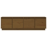 Mobile Porta TV Miele 156x37x45 cm in Legno Massello di Pino