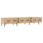 Mobile Porta TV Rovere Sonoma 150x36x30 cm in Legno Multistrato