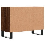 Mobile Porta TV Rovere Marrone 69,5x30x50 cm Legno Multistrato