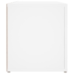 Mobile Porta TV Bianco 100x31,5x35 cm in Legno Multistrato