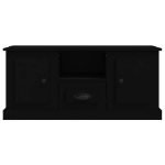 Mobile Porta TV Nero 100x35,5x45 cm in Legno Multistrato