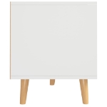 Mobile Porta TV Bianco 90x40x48,5 cm in Legno Multistrato