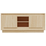 Mobile Porta TV Rovere Sonoma 102x35x45 cm in Legno Multistrato
