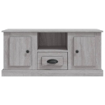 Mobile TV Grigio Sonoma 100x35,5x45 cm in Legno Multistrato