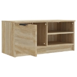 Mobile Porta TV Rovere Sonoma 80x35x36,5cm in Legno Multistrato