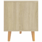 Mobile Porta TV Rovere Sonoma 90x40x48,5 cm Legno Multistrato