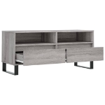 Mobile Porta TV Grigio Sonoma 100x34,5x44,5cm Legno Multistrato