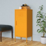 Armadietto Giallo Senape 42,5x35x101,5 cm in Acciaio