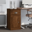 Mobiletto Cassetto Rovere Marrone 40x50x75cm Legno Multistrato