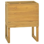 Mobile da Bagno 60x45x75 cm in Legno Massello di Teak