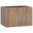 Mobile da Bagno a Parete 60x39x40 cm in Legno Massello di Teak