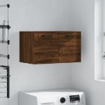 Mobile a Parete Rovere Marrone 60x36,5x35 cm Legno Multistrato