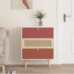 Credenza con Cassetti 60x30x75 cm in Legno Multistrato