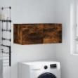 Mobile a Parete Rovere Fumo 80x36,5x35 cm in Legno Multistrato